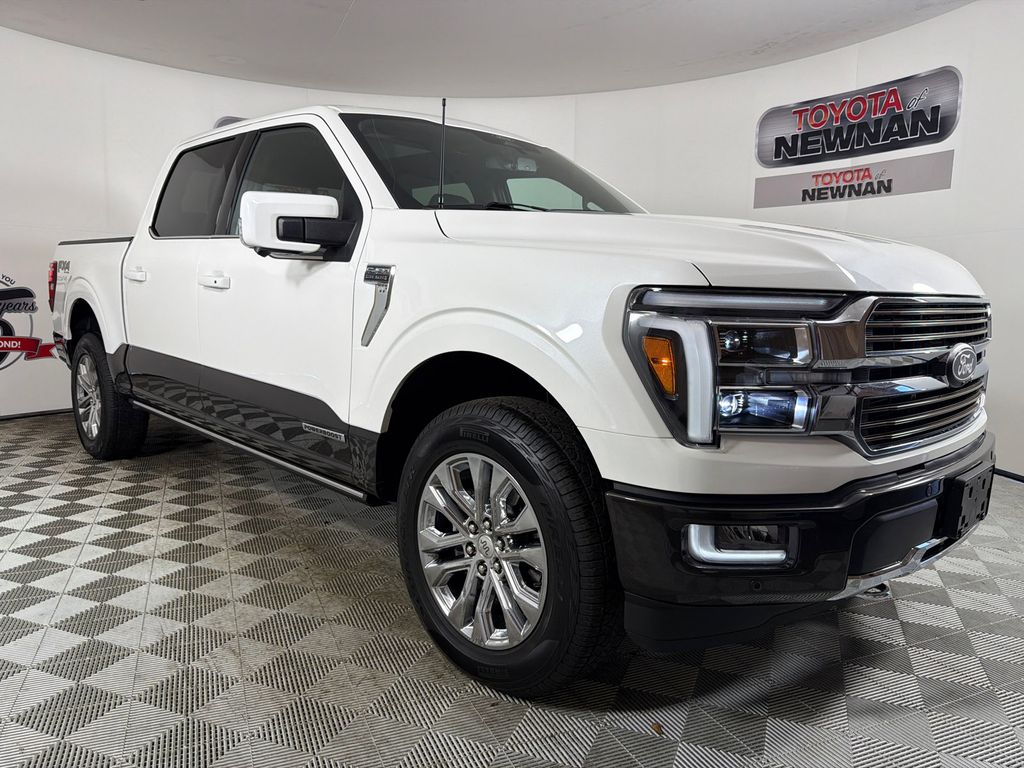 Brown 2024 Ford F-150 King Ranch SuperCrew 4WD Pickup Truck Four-Wheel Drive Automatic