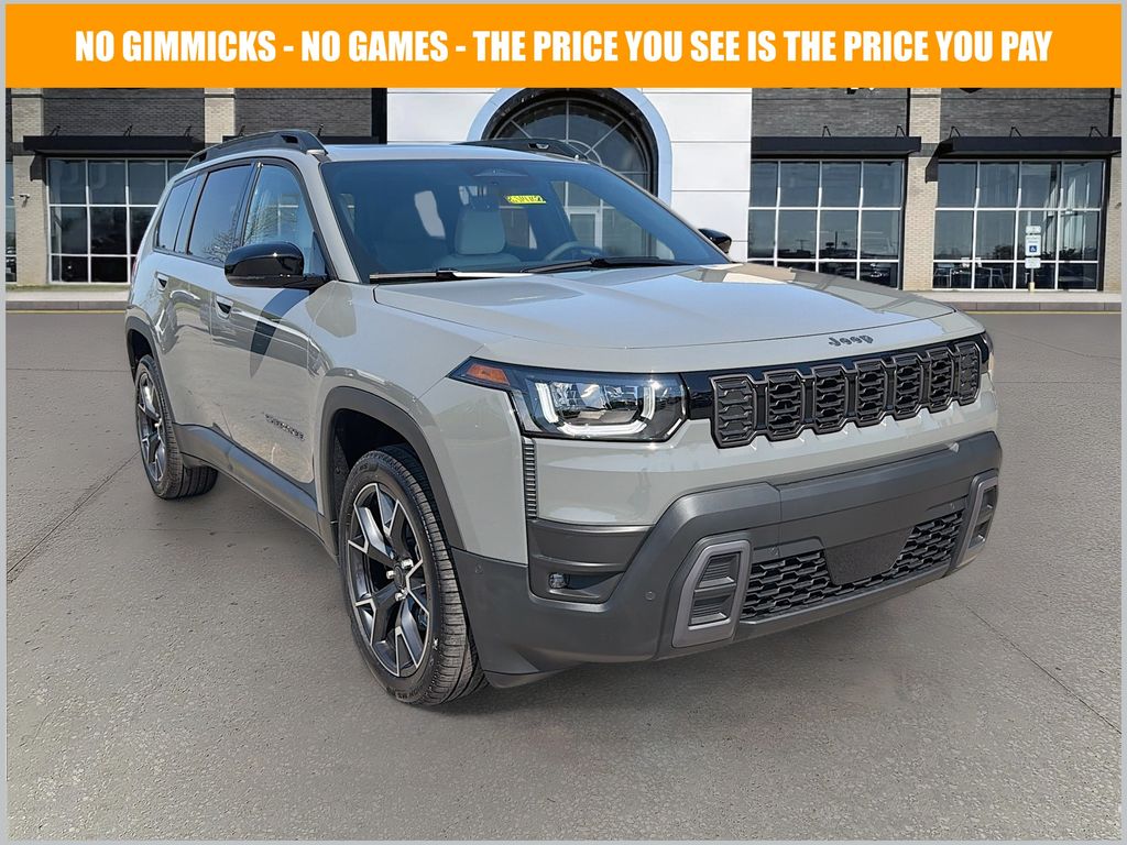 Sting-Gray Clearcoat 2026 Jeep Cherokee Overland 4WD SUV / Crossover Four-Wheel Drive Continuously Variable Transmission