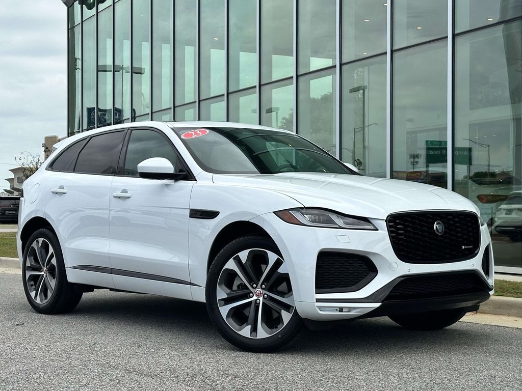 Fuji White 2023 Jaguar F-PACE P400 R-Dynamic S AWD SUV / Crossover All-Wheel Drive 8-Speed Automatic