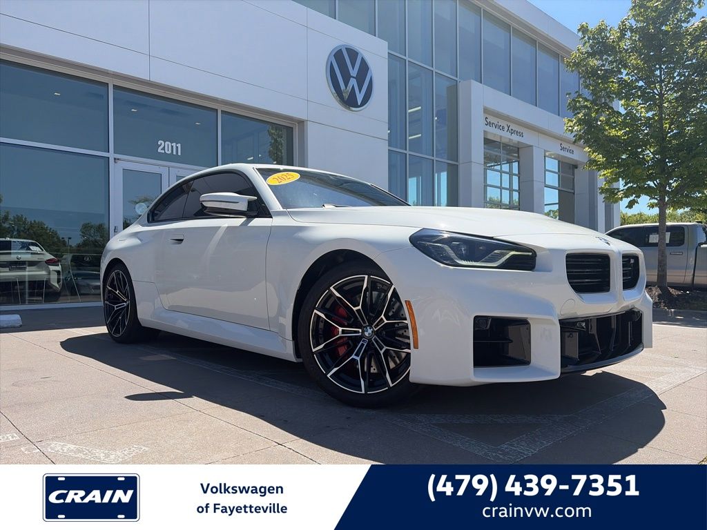 Alpine White 2025 BMW M2 Coupe Rear-Wheel Drive 6-Speed Manual