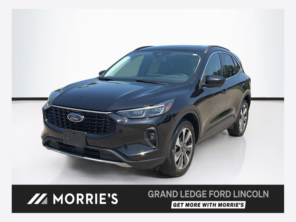 Agate Black Metallic 2024 Ford Escape SUV / Crossover All-Wheel Drive 8-Speed Automatic