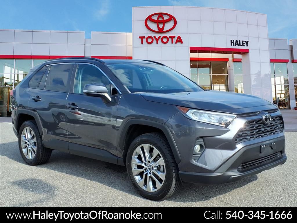 Magnetic Gray Metallic 2020 Toyota RAV4 SUV / Crossover All-Wheel Drive 8-Speed Automatic