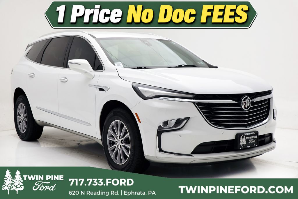 Summit White 2023 Buick Enclave SUV / Crossover Four-Wheel Drive Automatic