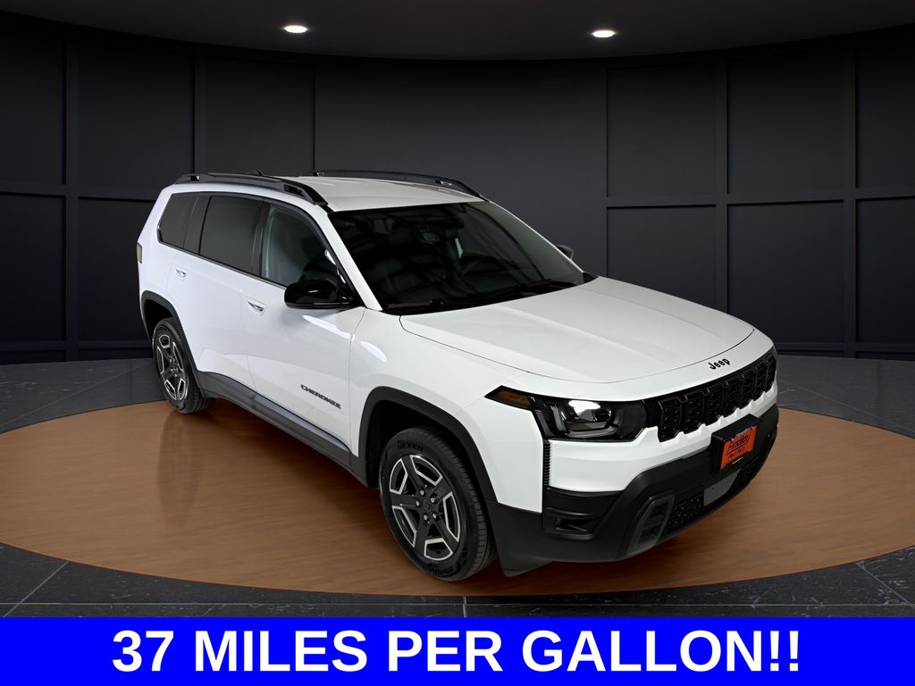 Bright White Clearcoat 2026 Jeep Cherokee SUV / Crossover Four-Wheel Drive Continuously Variable Transmission