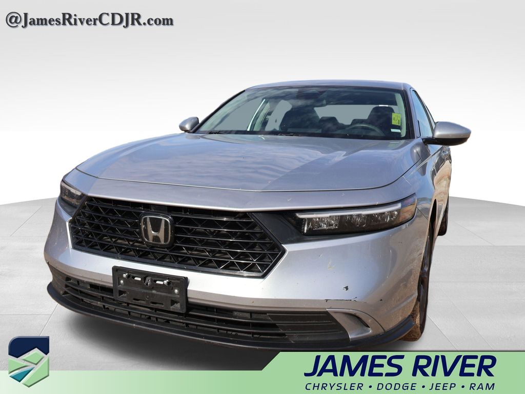 Meteorite Gray Metallic 2024 Honda Accord EX FWD Sedan Front-Wheel Drive Continuously Variable Transmission