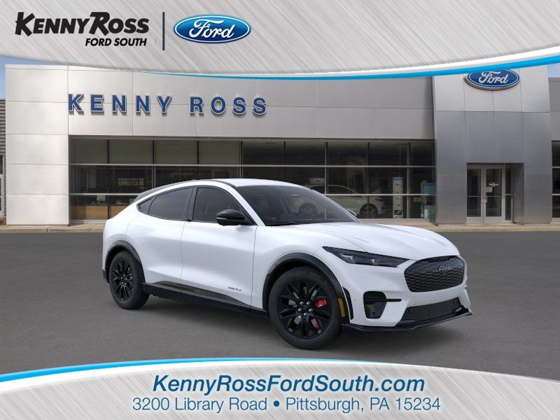 Star White Metallic Tri-Coat 2025 Ford Mustang Mach-E Premium RWD SUV / Crossover Rear-Wheel Drive Automatic