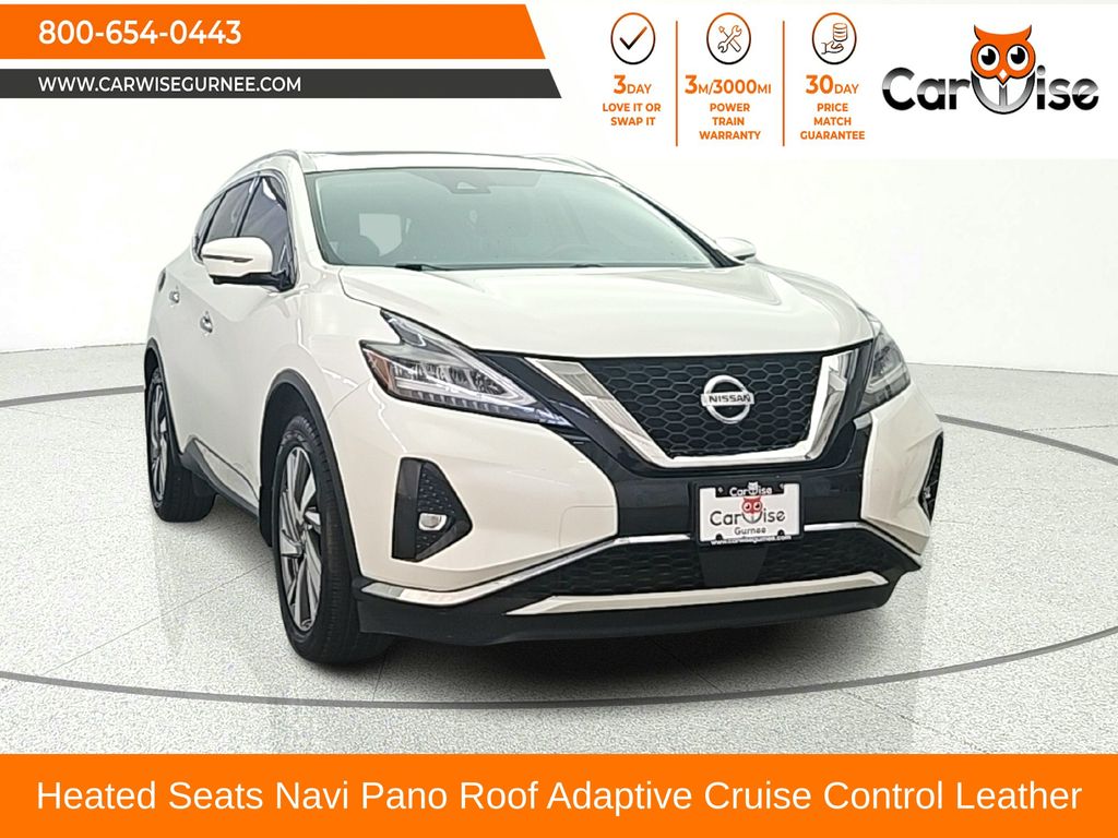 White 2020 Nissan Murano SUV / Crossover All-Wheel Drive Continuously Variable Transmission