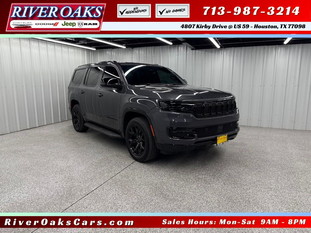 Gray Metallic 2025 Jeep Wagoneer SUV / Crossover Four-Wheel Drive 8-Speed Automatic
