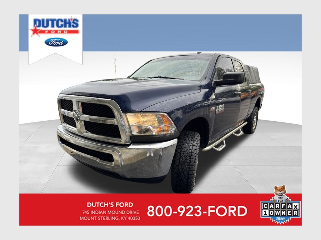 Midnight Blue Pearlcoat 2015 RAM 2500 Pickup Truck Four-Wheel Drive 6-Speed Automatic