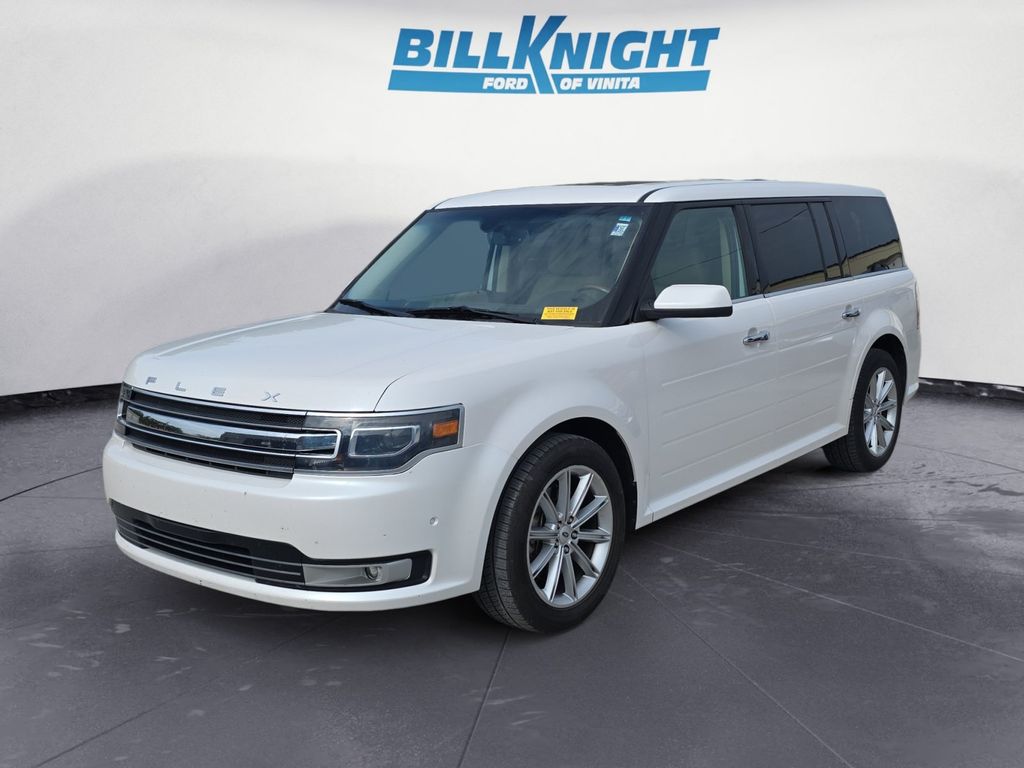 White Platinum Clearcoat Metallic 2019 Ford Flex SUV / Crossover Front-Wheel Drive 6-Speed Automatic