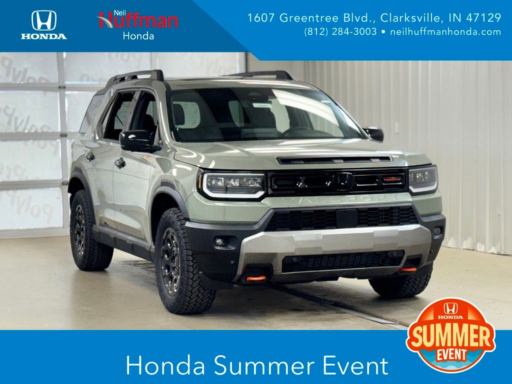 Ash Green Metallic 2026 Honda Passport SUV / Crossover All-Wheel Drive Automatic