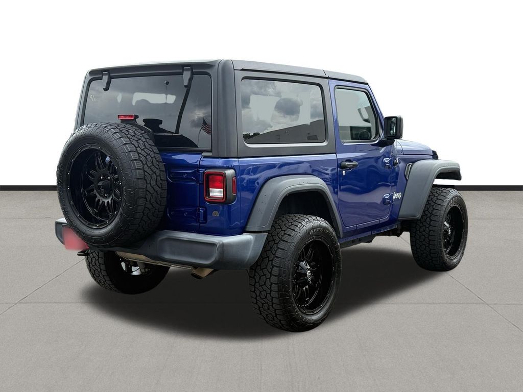 2018 Jeep Wrangler Sport S Blue at DeMontrond Ford