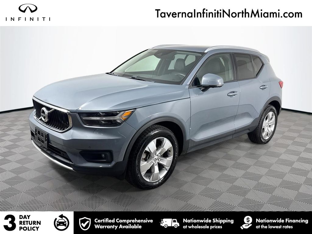 Blue 2021 Volvo XC40 SUV / Crossover All-Wheel Drive Automatic