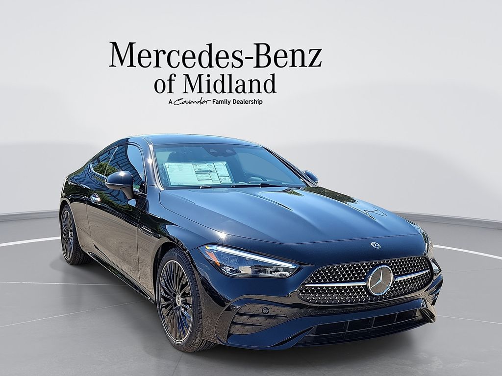 Black 2026 Mercedes-Benz CLE 300 4MATIC Coupe All-Wheel Drive 9-Speed Automatic