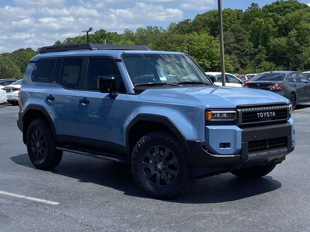 Blue 2026 Toyota Land Cruiser 4WD SUV / Crossover Four-Wheel Drive 8-Speed Automatic