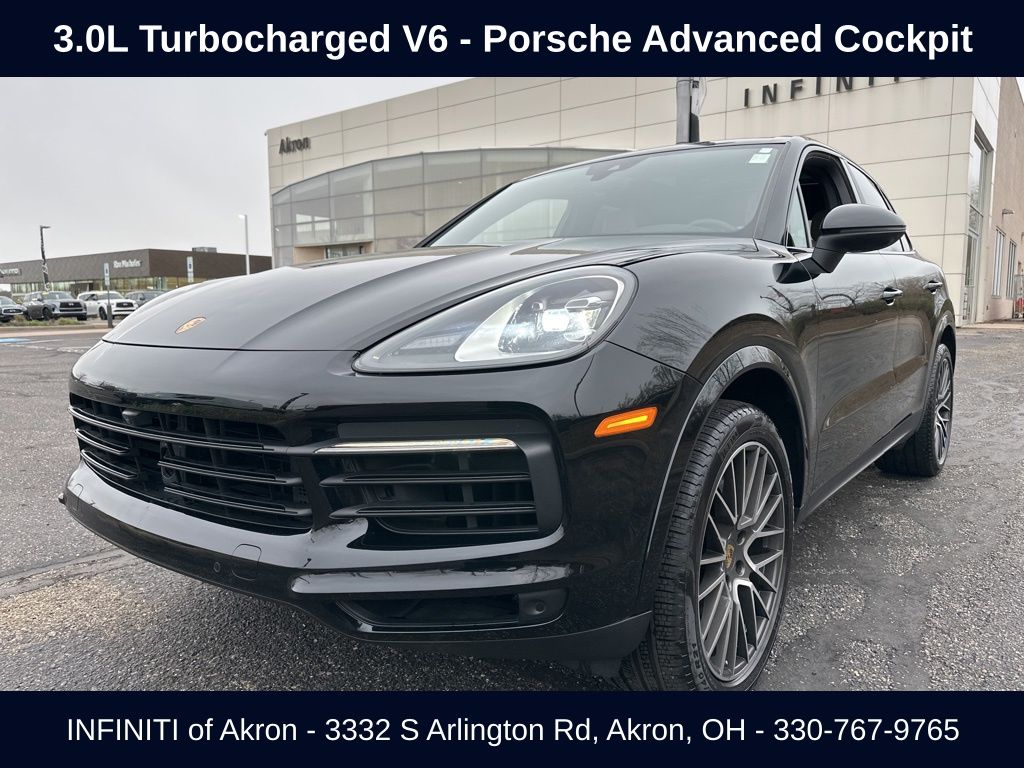Black 2020 Porsche Cayenne AWD SUV / Crossover All-Wheel Drive 8-Speed Automatic