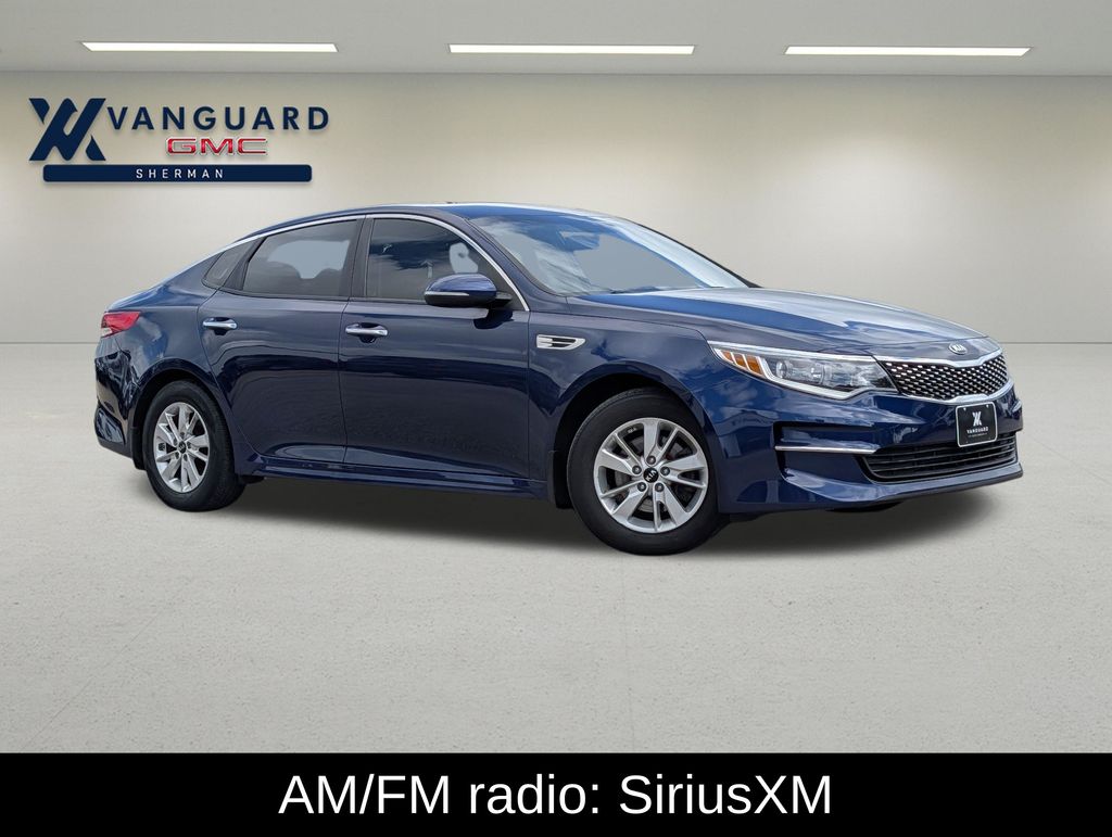 Horizon Blue 2017 Kia Optima Sedan Front-Wheel Drive 6-Speed Automatic