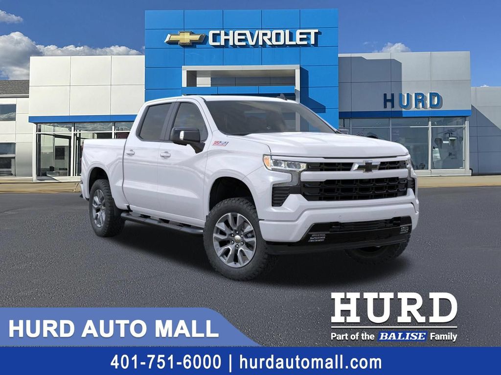Summit White 2026 Chevrolet Silverado 1500 Pickup Truck Four-Wheel Drive Automatic