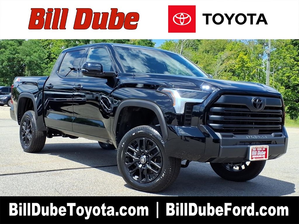 Midnight Black Metallic 2026 Toyota Tundra Pickup Truck Four-Wheel Drive Automatic