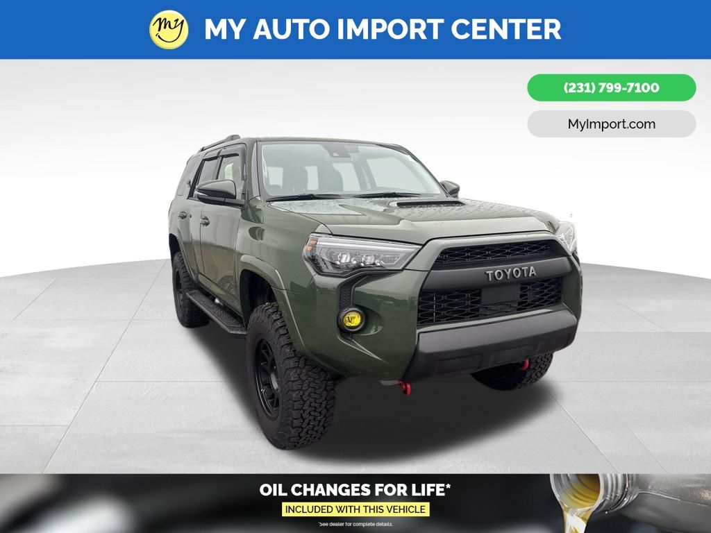 Army Green 2022 Toyota 4Runner TRD Off-Road Premium 4WD SUV / Crossover Four-Wheel Drive 5-Speed Automatic