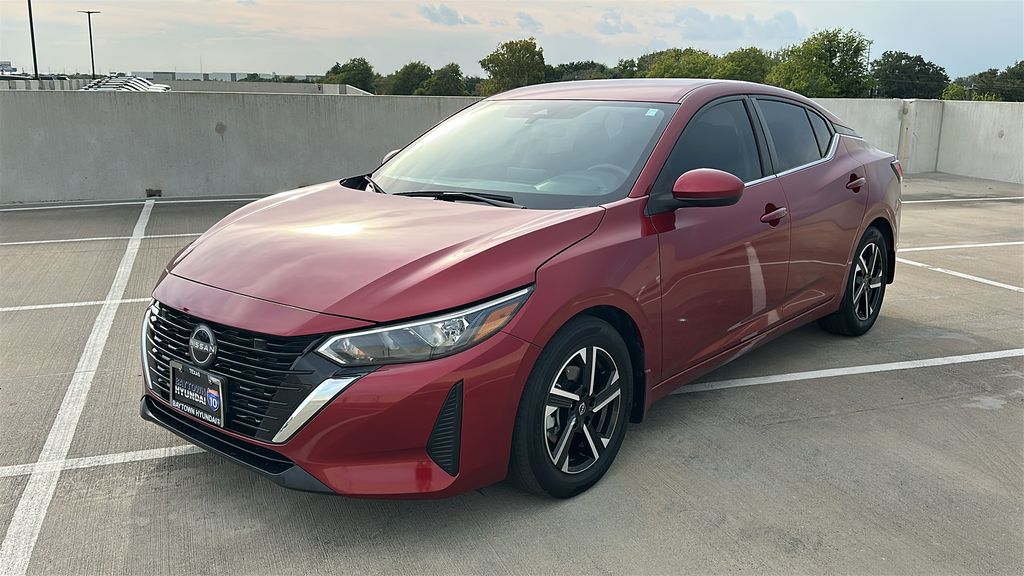 2024 Nissan Sentra SV Red at Classic Elite Chevrolet Sugar Land