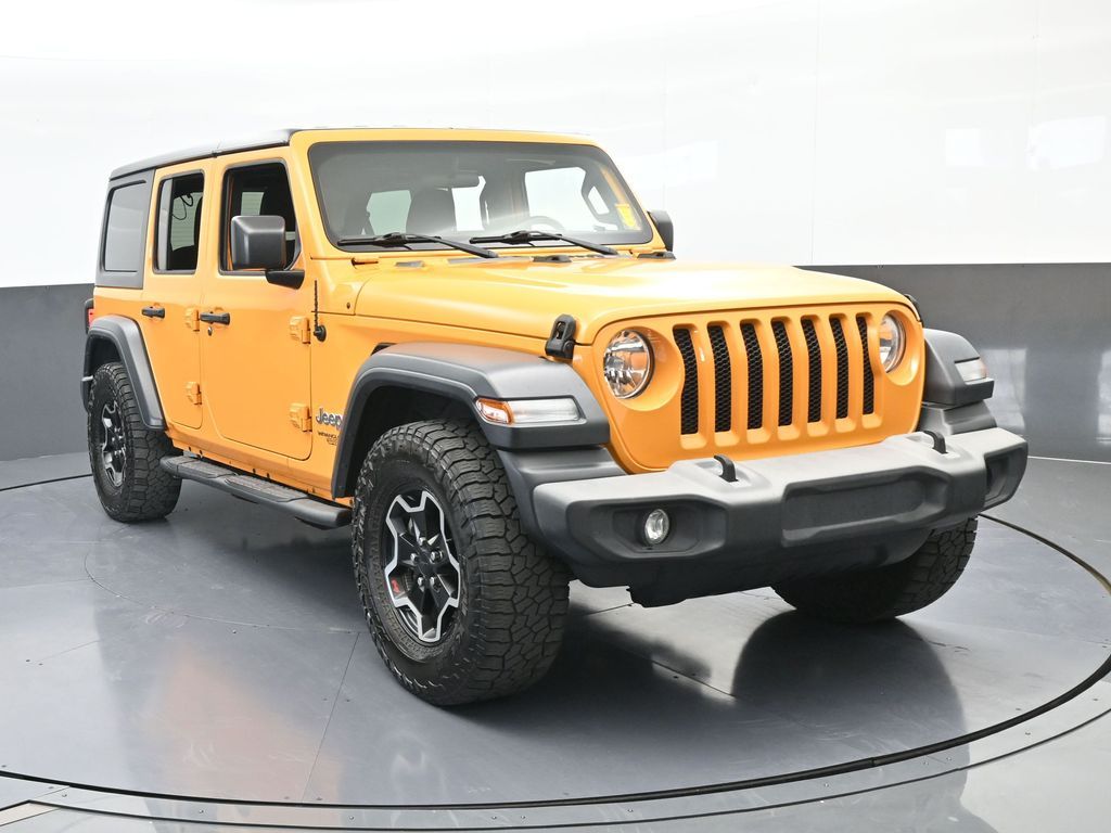 Used 2018 Hellayella Clearcoat Jeep Unlimited Sport S image 9