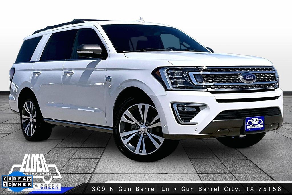 White Metallic 2020 Ford Expedition King Ranch RWD SUV / Crossover 4X2 Automatic