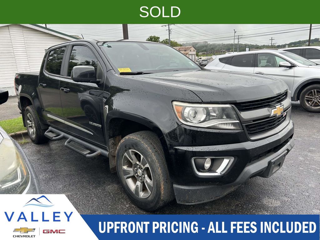 Black 2018 Chevrolet Colorado Pickup Truck Four-Wheel Drive 8-Speed Automatic