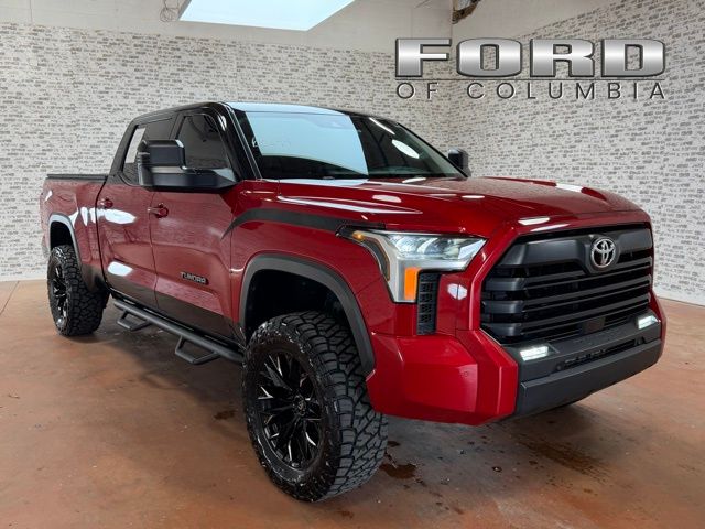 Supersonic Red 2023 Toyota Tundra SR5 CrewMax Cab LB 4WD Pickup Truck Four-Wheel Drive Automatic