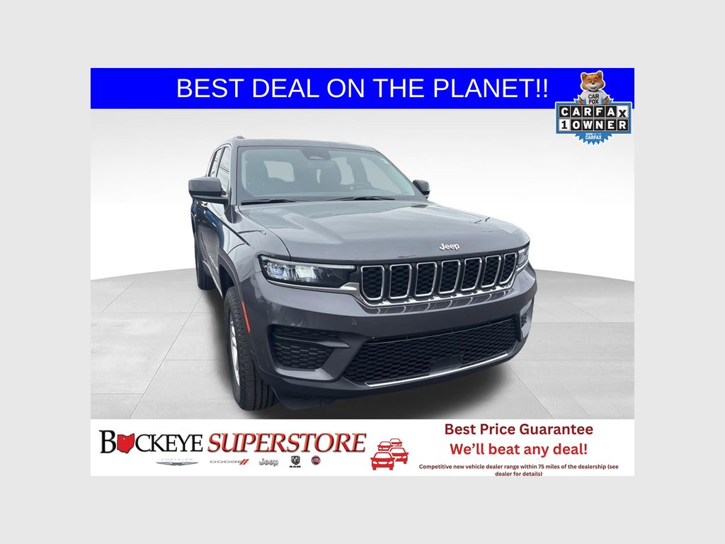 Gray Metallic 2023 Jeep Grand Cherokee SUV / Crossover Four-Wheel Drive 8-Speed Automatic