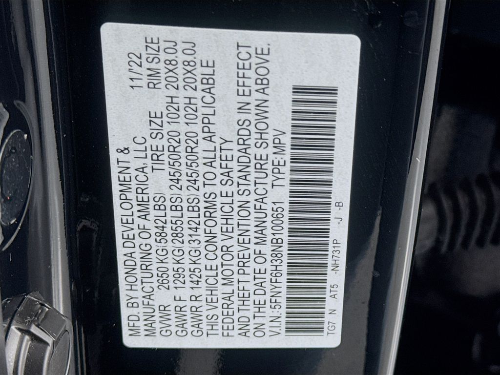 Used Car 2022 Honda Pilot  Sport For Sale Under $30,000 In Austin, Texas