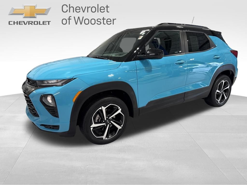 Oasis Blue 2022 Chevrolet Trailblazer RS AWD SUV / Crossover Four-Wheel Drive 9-Speed Automatic