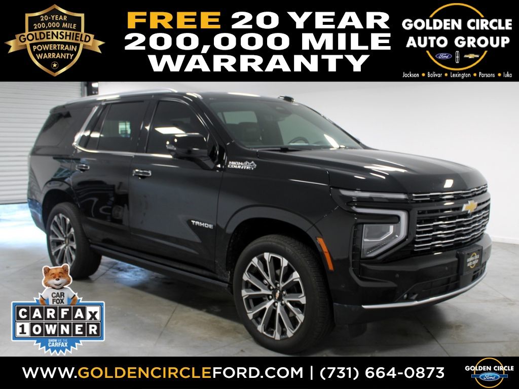 Black 2025 Chevrolet Tahoe SUV / Crossover Four-Wheel Drive