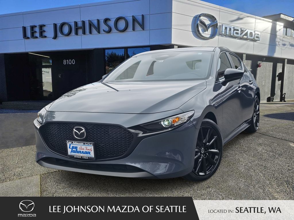 Polymetal Gray Metallic 2025 Mazda MAZDA3 Hatchback All-Wheel Drive 6-Speed Automatic