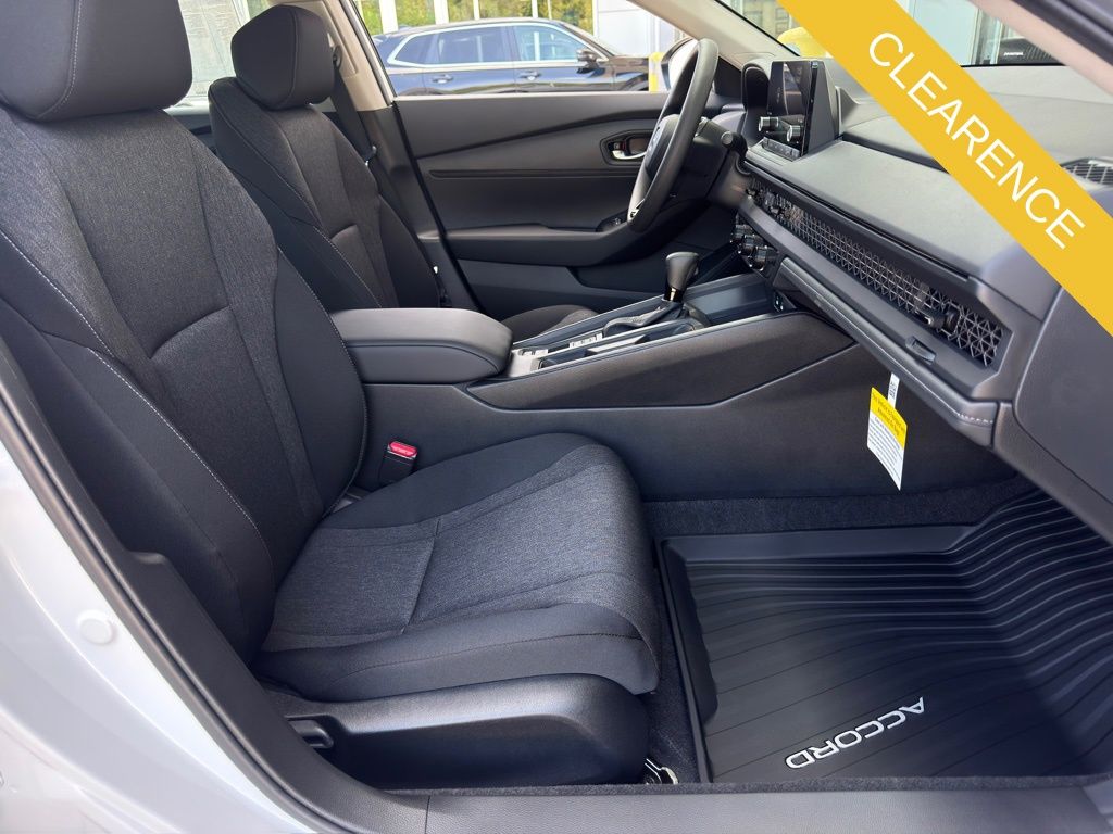 2025 Honda Accord LX White at Community Honda