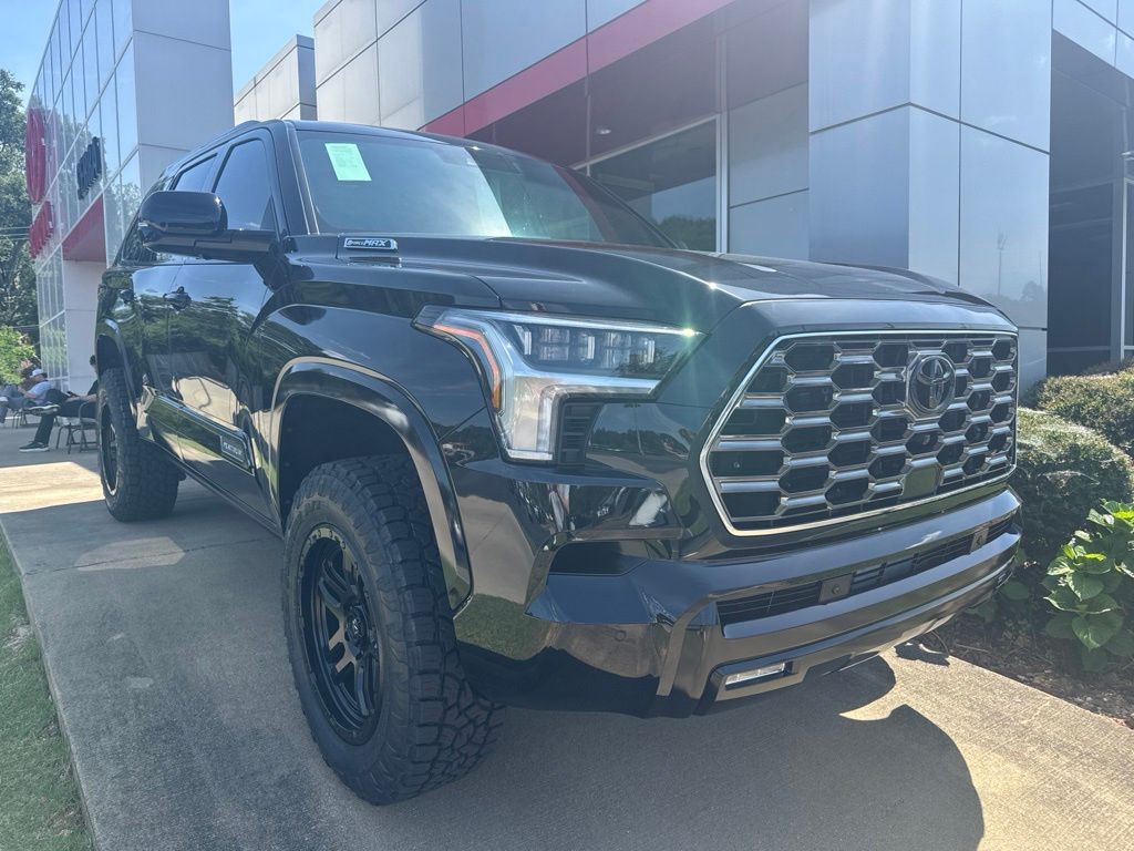 Midnight Black Metallic 2026 Toyota Sequoia Platinum 4WD SUV / Crossover Four-Wheel Drive Automatic