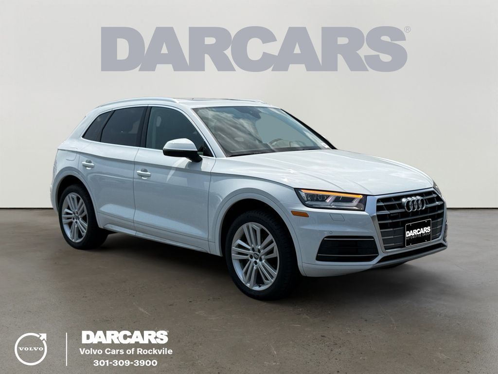 Glacier White 2019 Audi Q5 SUV / Crossover All-Wheel Drive 7-Speed Automatic