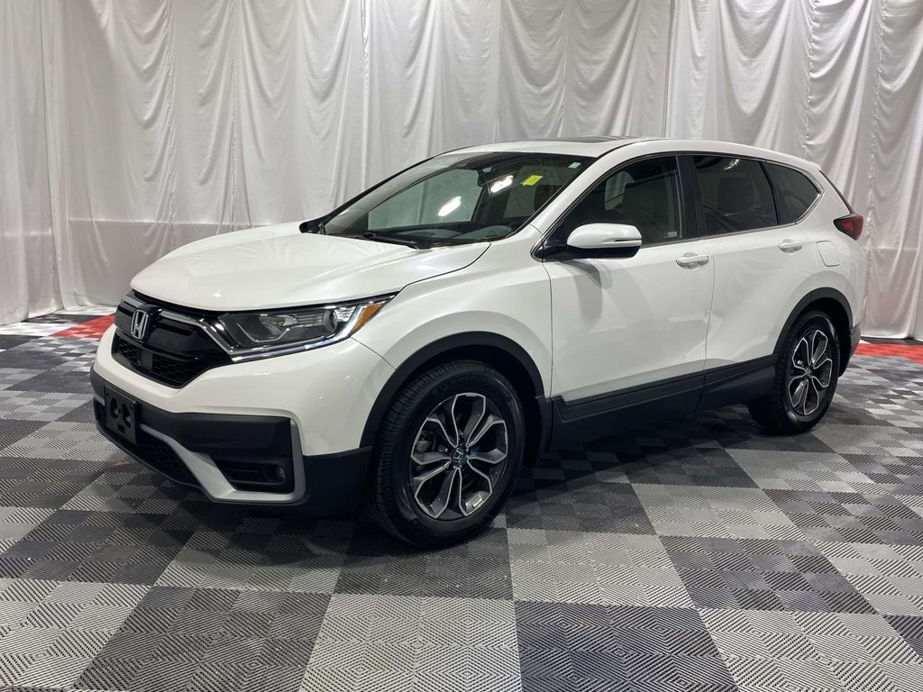 Lunar Silver Metallic 2020 Honda CR-V EX-L FWD SUV / Crossover Front-Wheel Drive Continuously Variable Transmission