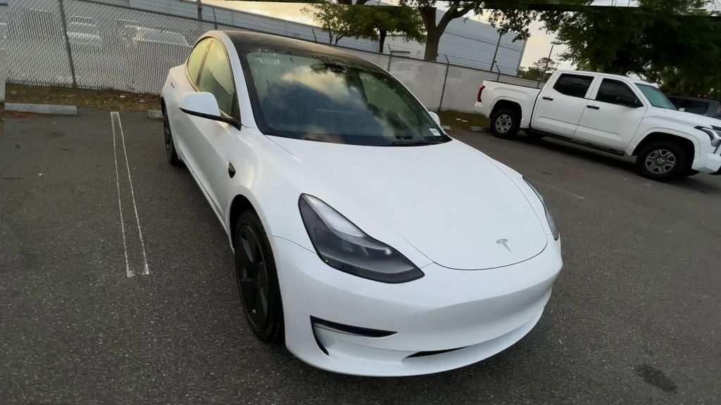 Used 2022 Tesla Model 3 Base with VIN 5YJ3E1EA9NF337295 for sale in Jacksonville, FL