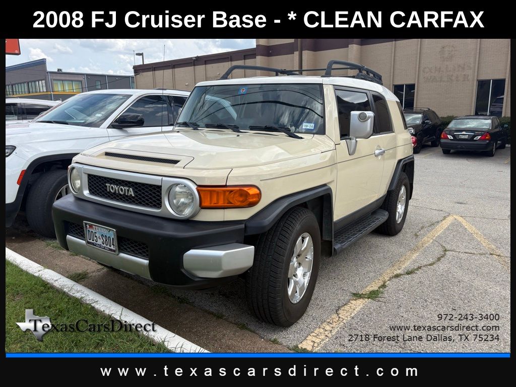 Sandstorm 2008 Toyota FJ Cruiser 2WD SUV / Crossover 4X2 5-Speed Automatic