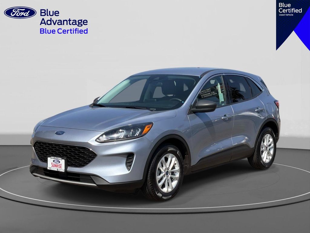 Iced Blue Silver Metallic 2022 Ford Escape SUV / Crossover Front-Wheel Drive 8-Speed Automatic