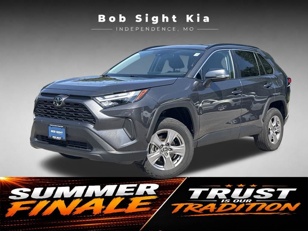 Magnetic Gray Metallic 2025 Toyota RAV4 SUV / Crossover All-Wheel Drive 8-Speed Automatic