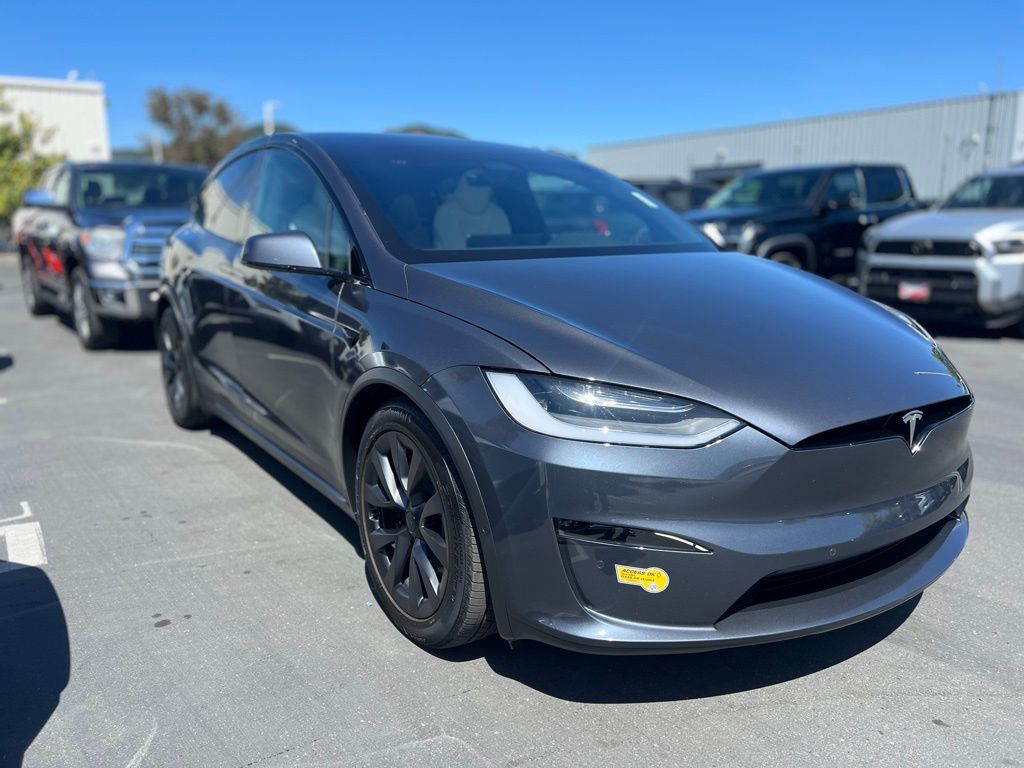Used 2022 Tesla Model X Long Range with VIN 7SAXCDE53NF351465 for sale in San Rafael, CA