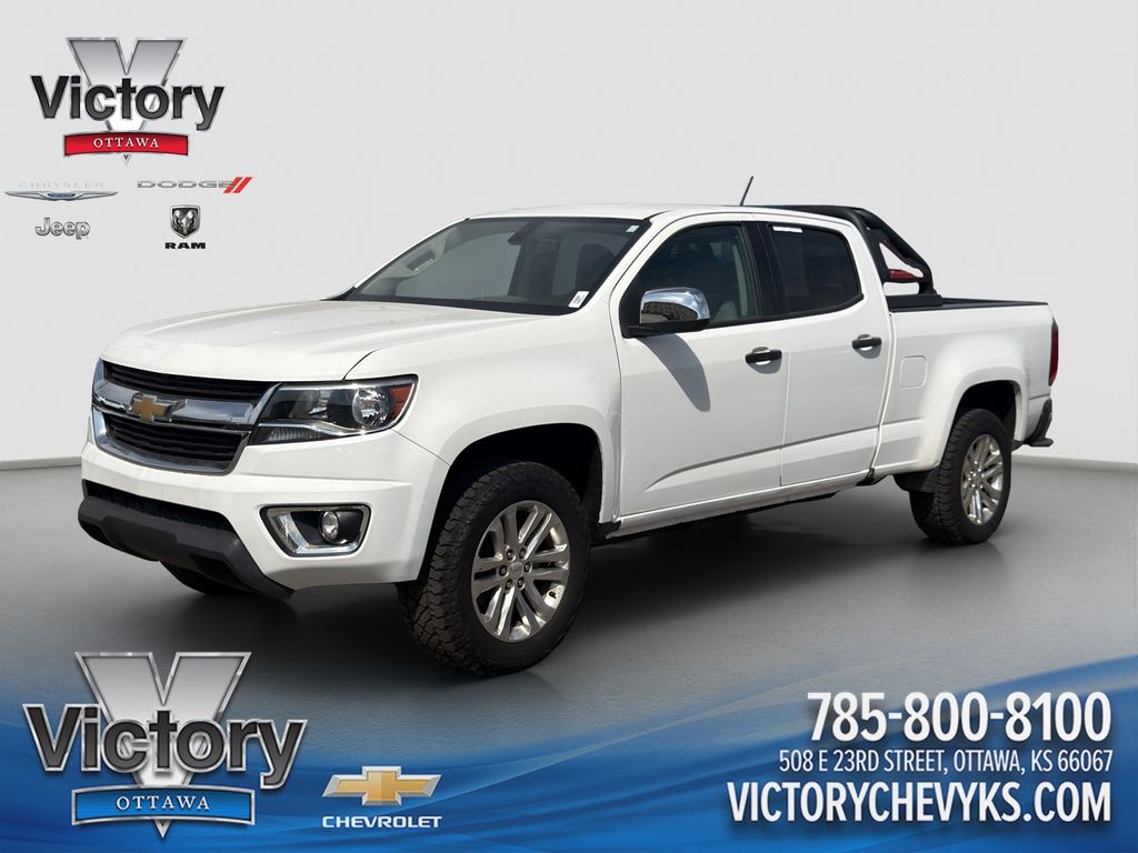 Summit White 2017 Chevrolet Colorado Pickup Truck Four-Wheel Drive 8-Speed Automatic