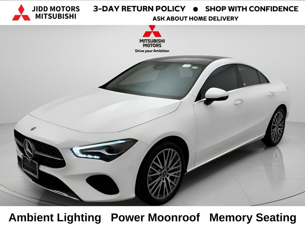 Polar White 2025 Mercedes-Benz CLA Coupe All-Wheel Drive 8-Speed Dual Clutch