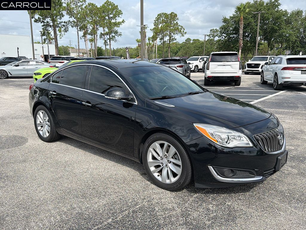 Black Onyx 2014 Buick Regal Premium II Sedan FWD Sedan Front-Wheel Drive 6-Speed Automatic