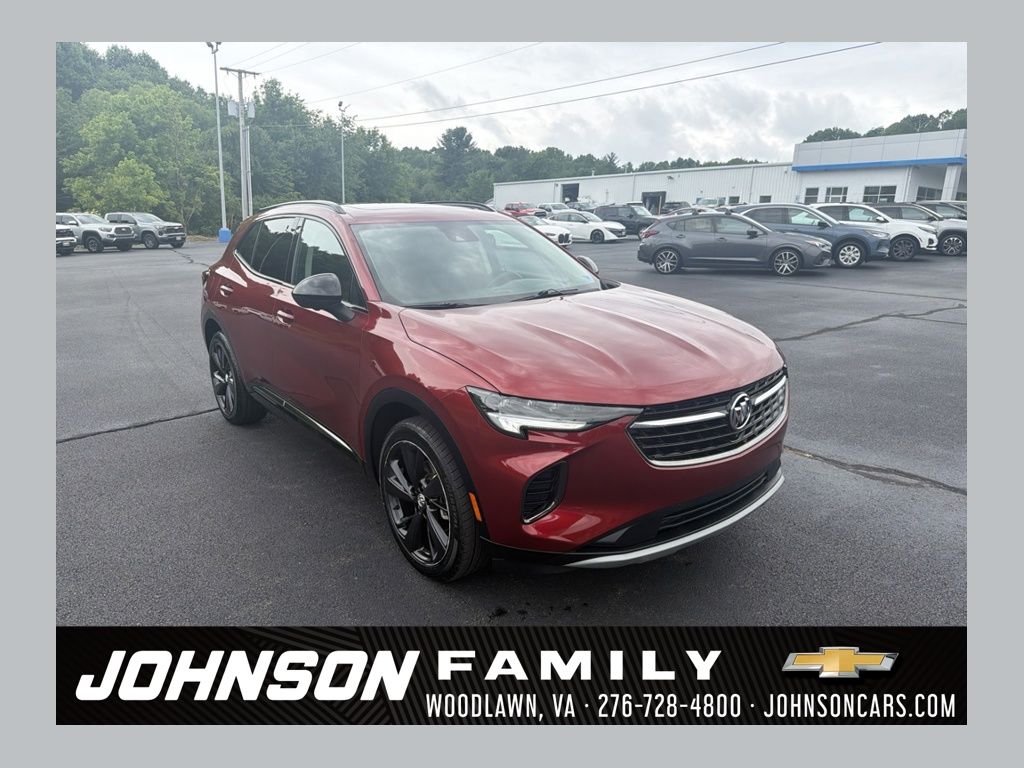 Cinnabar Metallic 2023 Buick Envision Essence AWD SUV / Crossover All-Wheel Drive 9-Speed Automatic