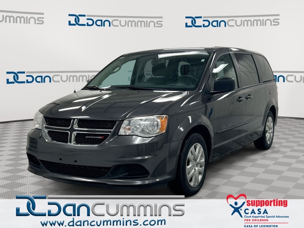 Gray (Granite Crystal Metallic Clearcoat) 2017 Dodge Grand Caravan Minivan Front-Wheel Drive 6-Speed Automatic