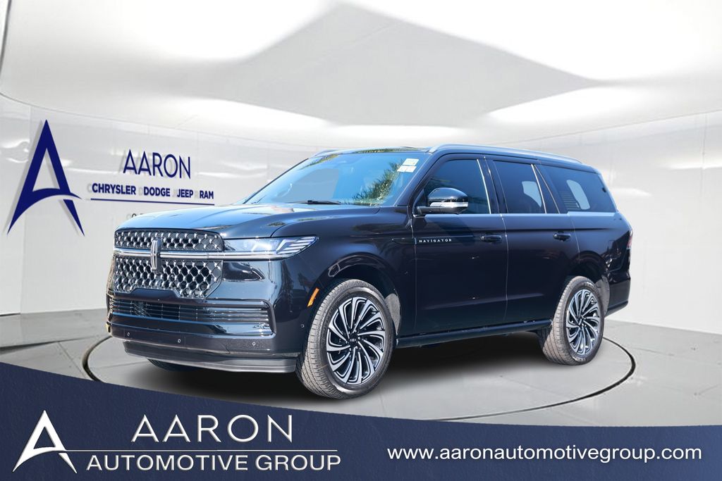 Black Metallic 2025 Lincoln Navigator SUV / Crossover Four-Wheel Drive Automatic
