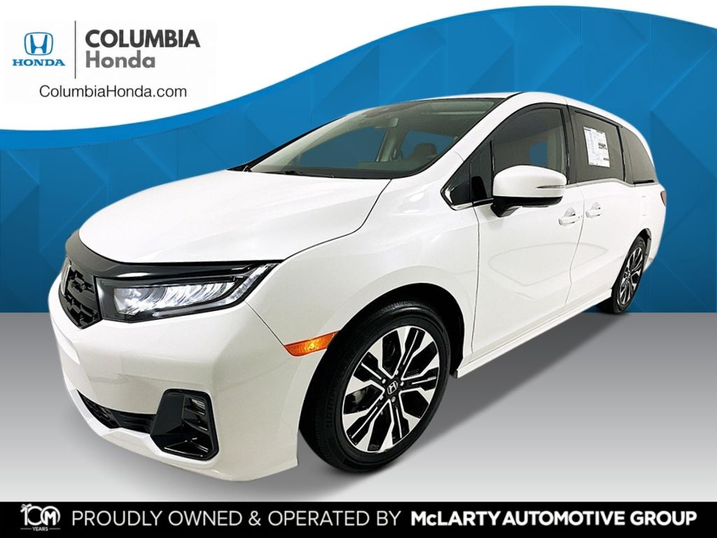 Platinum White Pearl 2026 Honda Odyssey Minivan Front-Wheel Drive Automatic